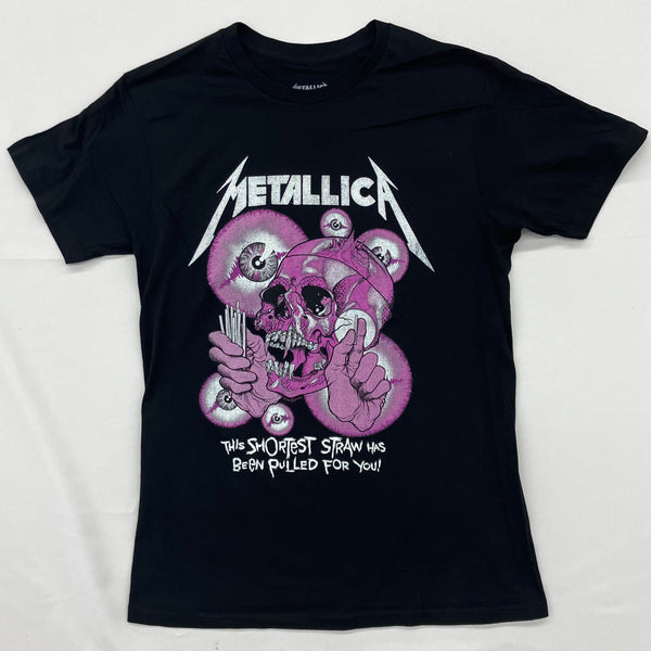 Metallica shortest straw t shirt deals