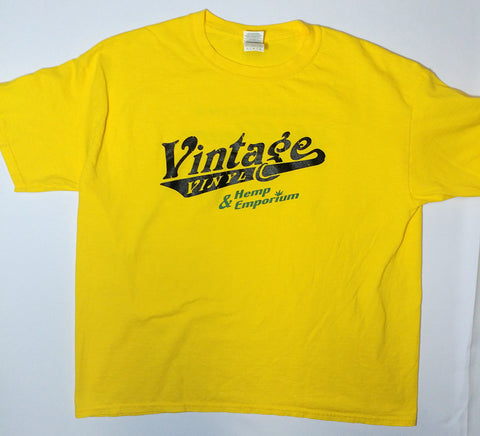 Vintage Vinyl - Yellow 25th Anniversary Logo Shirt