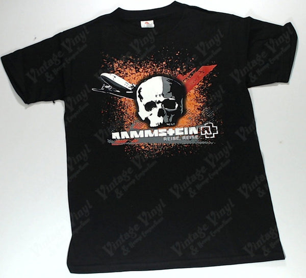 Rammstein - Reise, Reise Orange Splatter Skull Shirt | Vintage