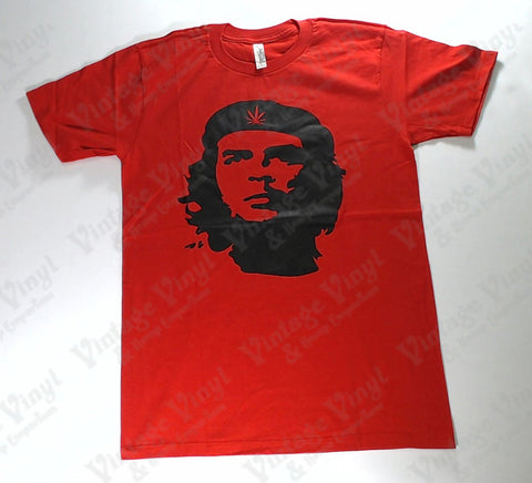 Che Guevara - Weed Leaf Hat Red Novelty Shirt