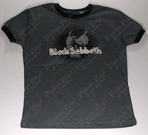 Black Sabbath - Grey Ozzy Girlie Shirt
