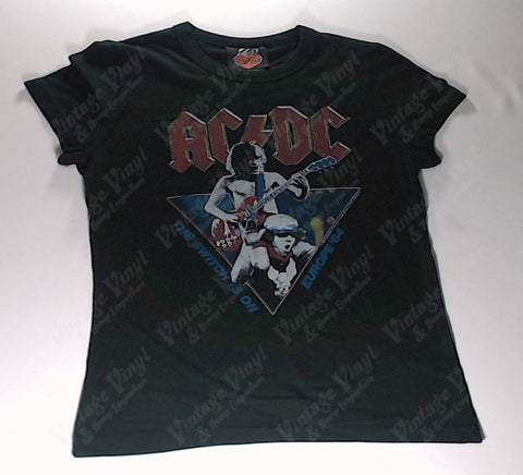 AC/DC - The Switch Is On Girlie Shirt