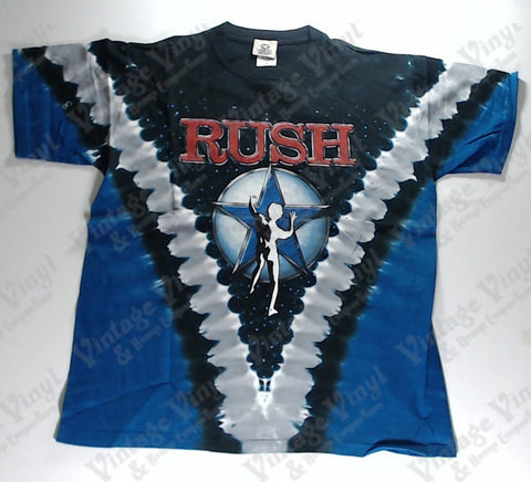 Rush - Blue Star Man V Liquid Blue Shirt