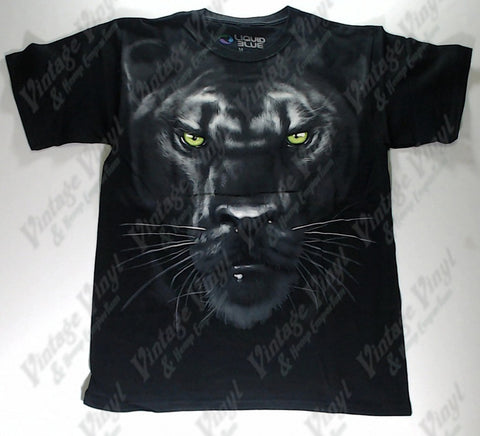 Animals - Black Panther Novelty Liquid Blue Shirt