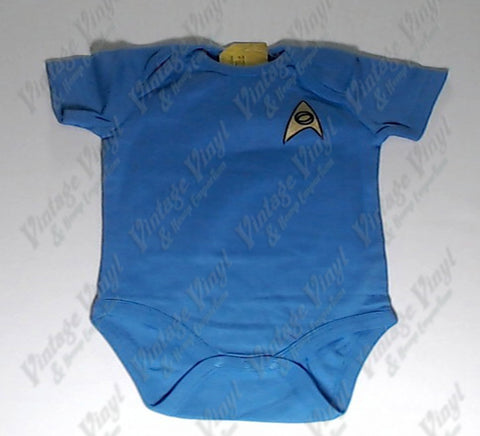 Star Trek - Medical and Science Officer Blue Baby Onesie