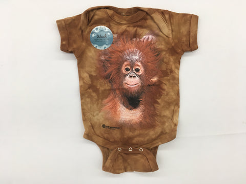 Monkey- Orangutan Hang Baby Onesie