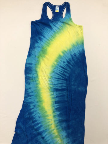 Tie Dye Maxi Dress: Size Medium