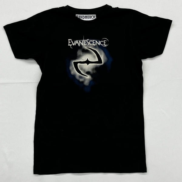 Maglietta Ufficiale Evanescence Classic Band Logo - T-Shirt Unisex In Cotone Nero - 4