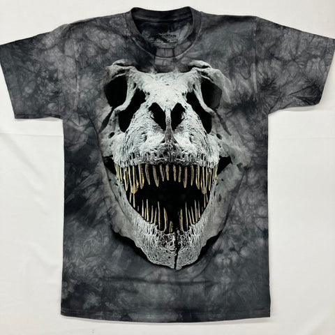 Dinosaurs- T-Rex Skull Mountain T-Shirt