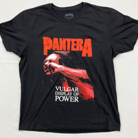 Pantera - Vulgar Display Of Power Red Logo Shirt