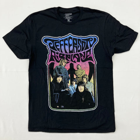 Jefferson Airplane- Band Photo Black Shirt