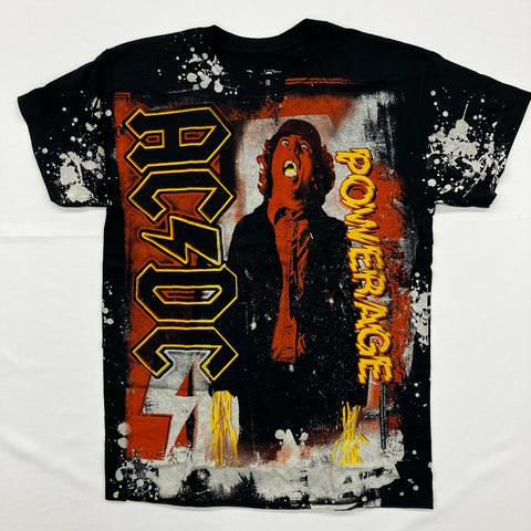 AC/DC - Powerage Liquid Blue Shirt