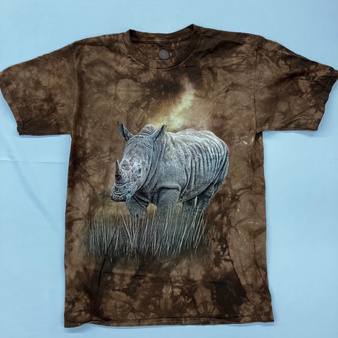 Rhinos - Standing In Grass Mountain Shirt