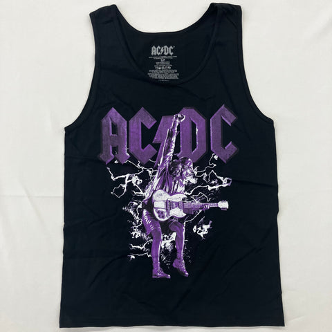 AC/DC - Purple Lightning Black Tank
