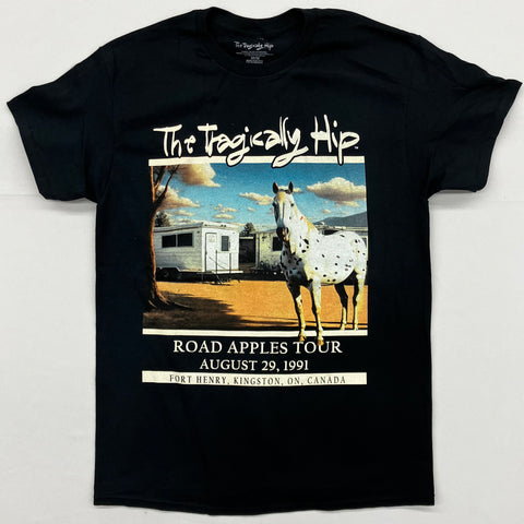 Tragically Hip, The - Road Apples Black Shirt