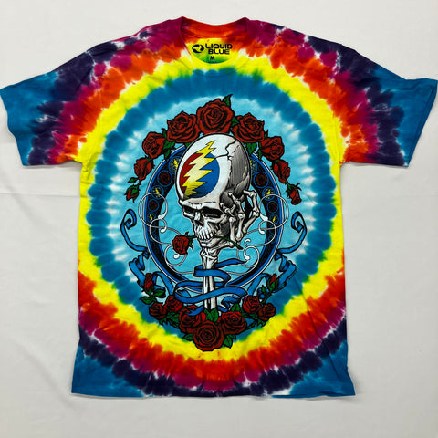 Grateful Dead - Never Dead Liquid Blue Shirt