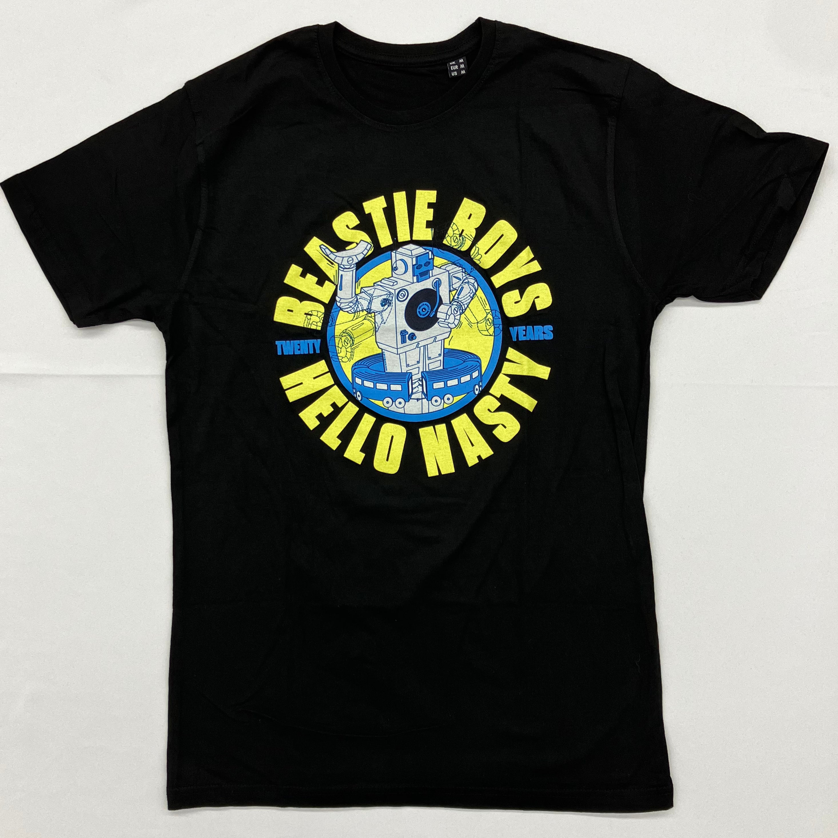 Beastie Boys Hello Nasty 20 Years Black Shirt Vintage Vinyl Regina