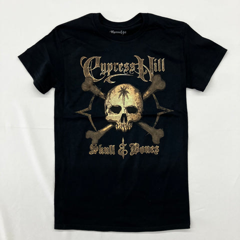 Cypress Hill - Skull & Bones Black Shirt