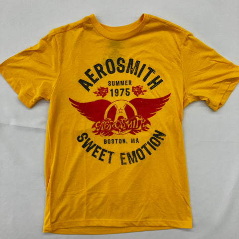 Aerosmith - Sweet Emotion Yellow Shirt