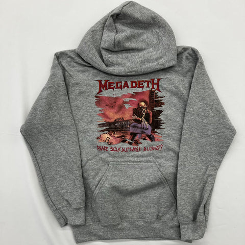 Megadeth - Peace Sells Grey Hoodie
