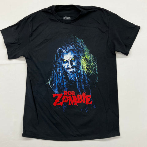 Zombie, Rob - Blue Face w/ Red Logo Shirt