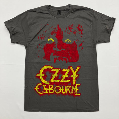 Ozzy - Yellow Eyes Grey Shirt
