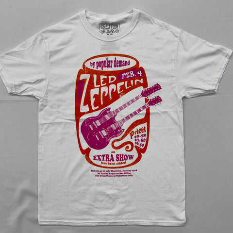 Led Zeppelin - By Popular Demand White Shirt