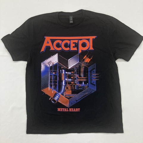 Accept - Metal Heart Black Shirt