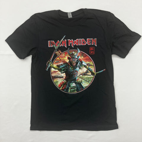 Iron Maiden - Samurai Black Shirt