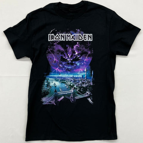 Iron Maiden - Brave New World Face Over Bridge Black Shirt