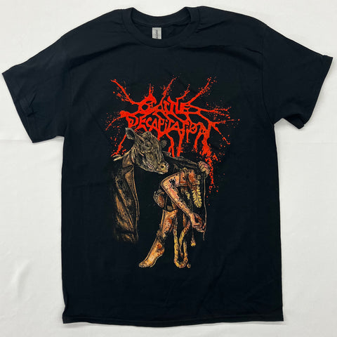 Cattle Decapitation- Cow with Human Limbs Black Shirt