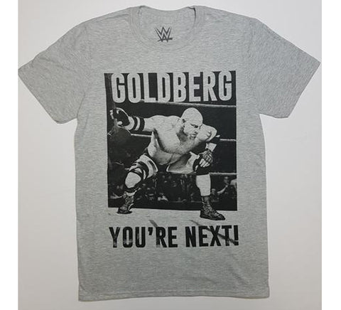 WWE- Goldberg You're Next Grey Shirt