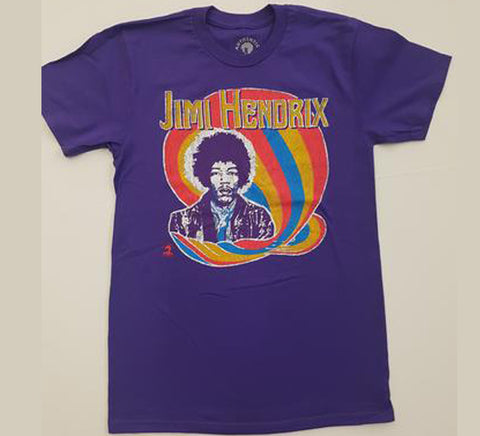 Hendrix, Jimi - Purple Jimi in Colorful Aura