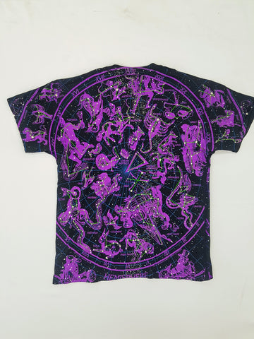 Constellations - Glow In The Dark Liquid Blue Shirt