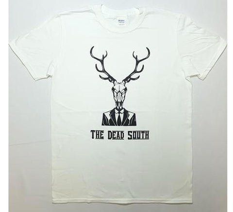 Dead South, The - Deer Skull Guy White Shirt