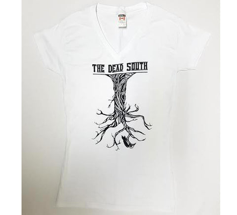 Dead South, The - Tree Roots White Girlie Shirt