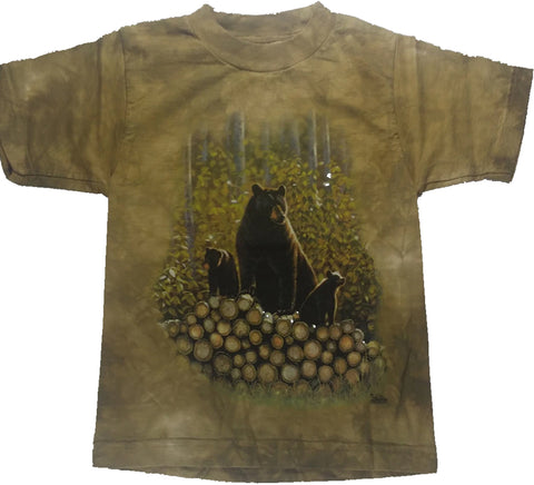 Bears - Mother and Cubs Youth Mountain Shirt