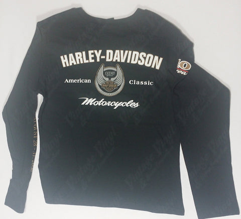 Harley Davidson - Winged Crest Womens Long Sleeve Shirt