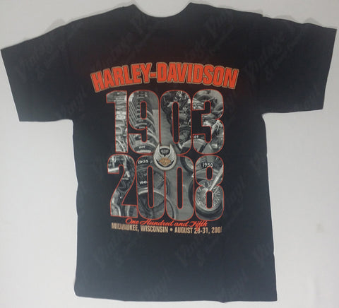 Harley Davidson - Large Winged Crest Shirt