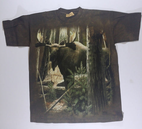 Moose - Walking Through Trees Mountain Shirt