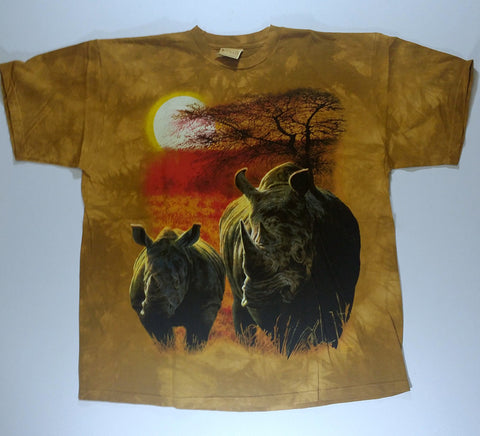 Rhinos - Sunset Mountain Shirt