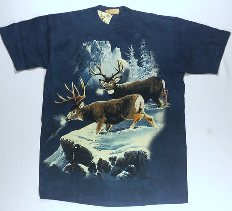 Deer - Deer In The Snow Mountain Shirt