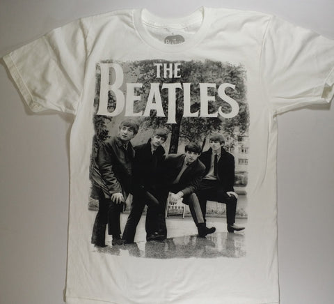 Beatles, The - Band In Park White Shirt