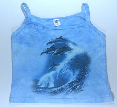 Dolphins - Dolphins Jumping Womens Tank Top Mountain Shirt