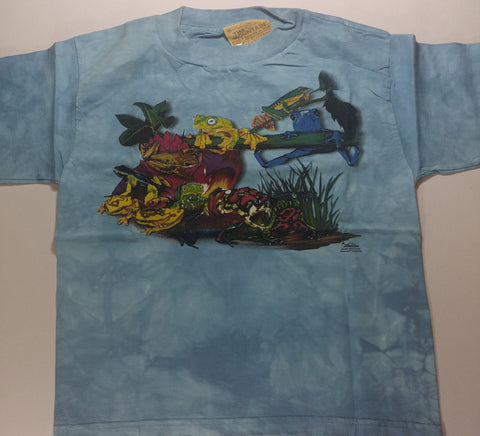 Frogs - Assorted Frogs Youth Mountain Shirt