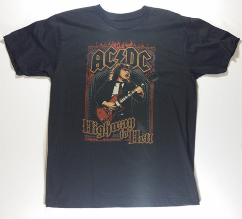 AC/DC - Highway To Hell Angus Liquid Blue Shirt