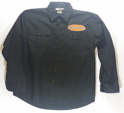Nickelback - Button Up Work Shirt