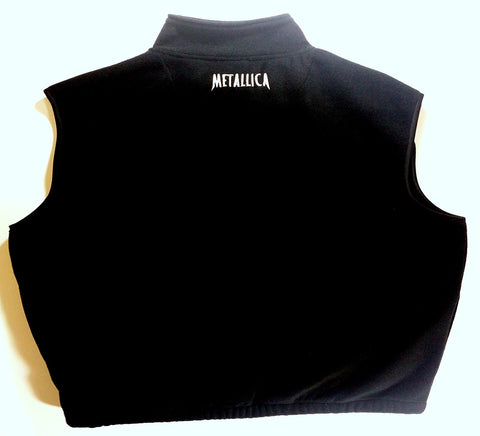Metallica - Ninja Star Logo Felt Zip Vest