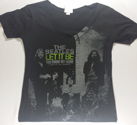 Beatles, The - Let It Be/Know My Name Girlie Shirt