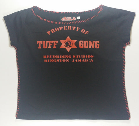 Marley, Bob - Tuff Gong Studios Girlie Shirt